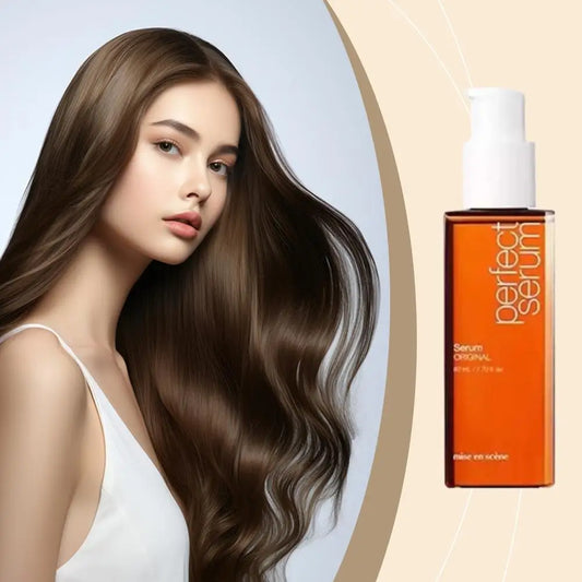 Етеричното масло за възстановяване на косата дълбоко подобрява сухотата и къдренето, възстановявайки мекотата, блясъка и